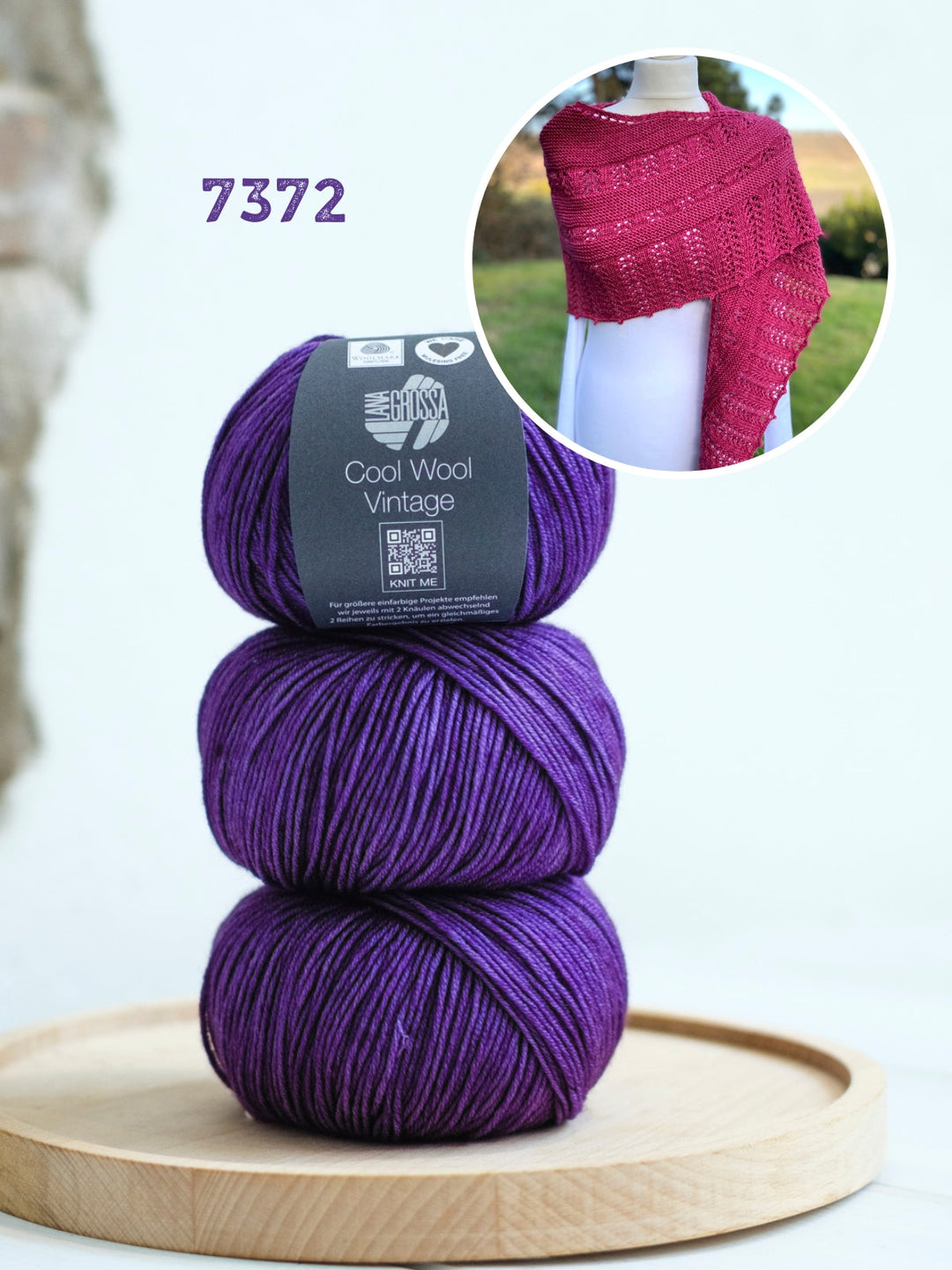 Strickpaket Lizas Tuch Muskatblüte