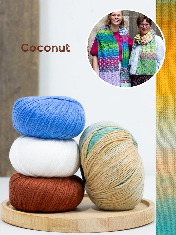 Strickpaket Cotonella Mirror Schal - KAL 2026
