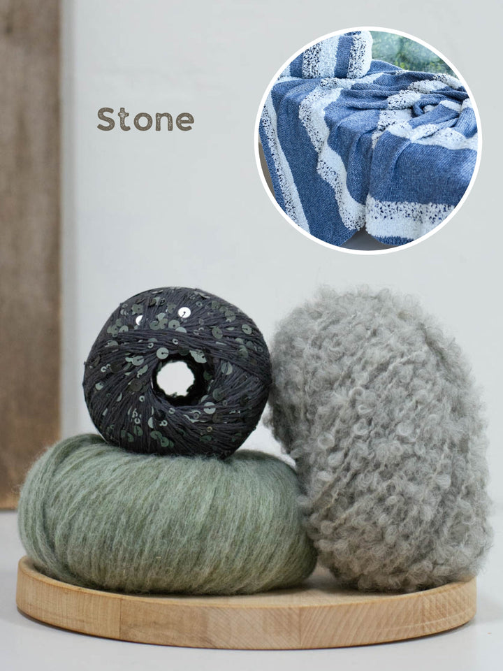 Strickpaket Orsetto Brigitte No. 2 Cosmo Decke