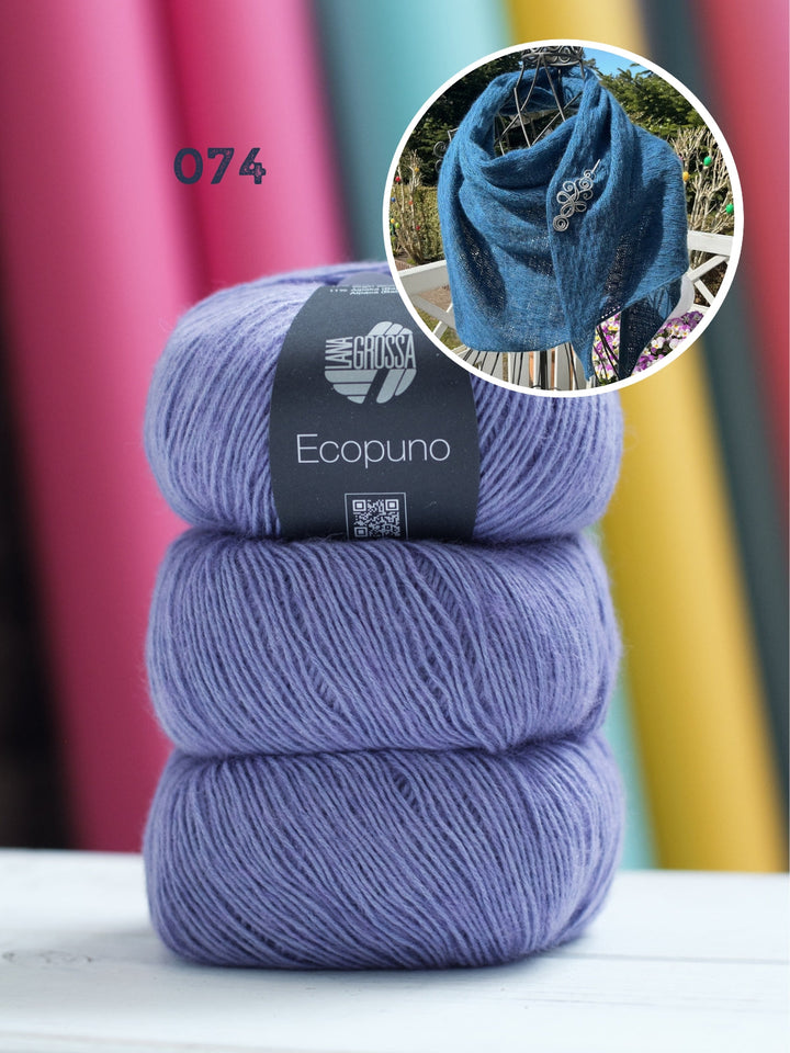 Strickpaket Lizas Tuch Tiny Tracks - Ecopuno