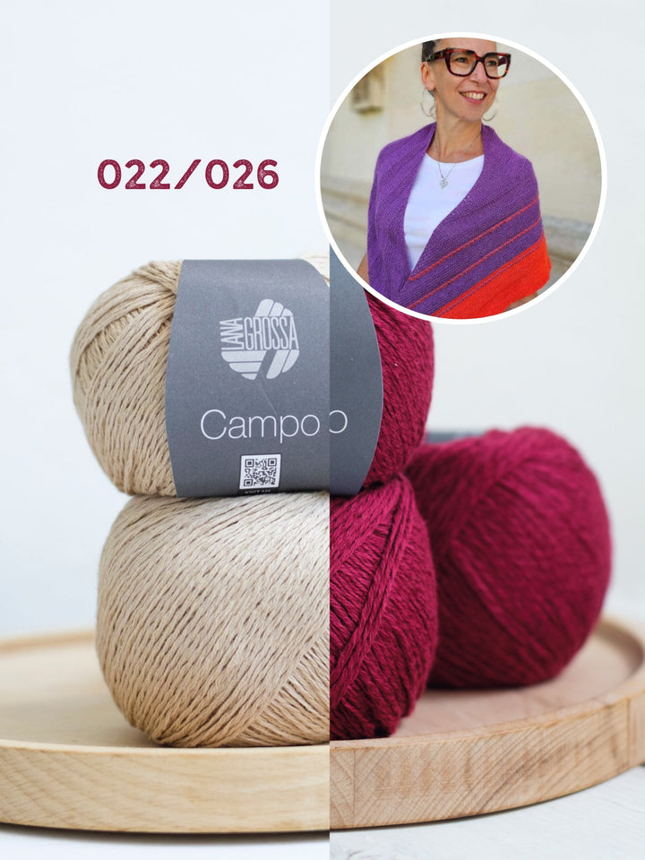 Strickpaket Tuch Nelu - Joél Joél
