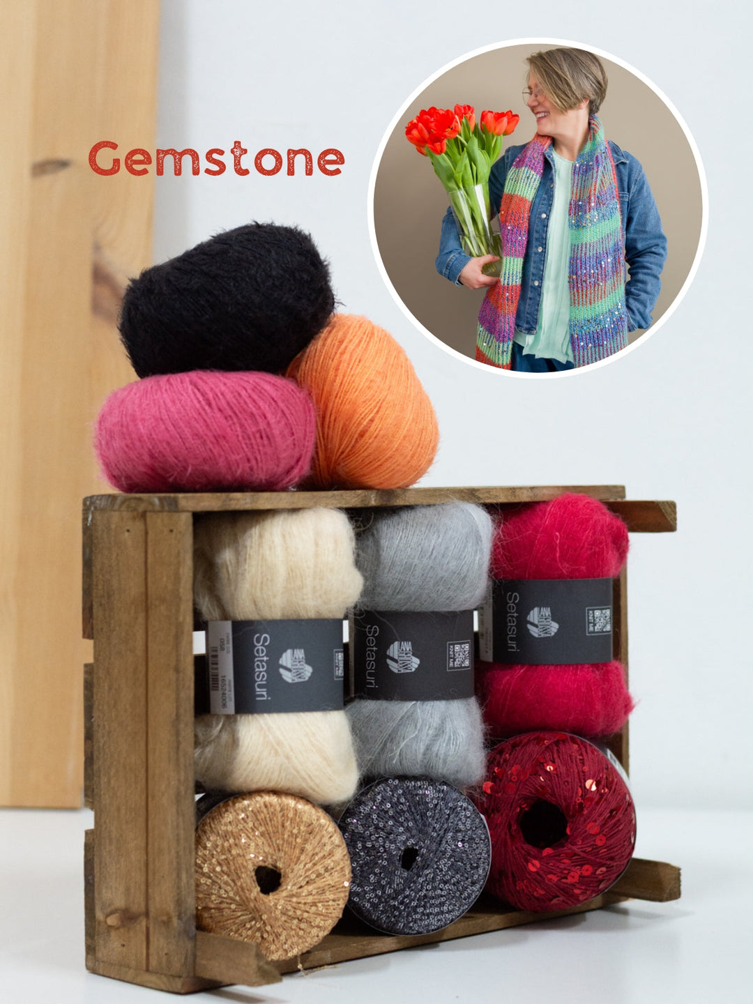 Strickpaket Lisse Schal - Tanja Steinbach