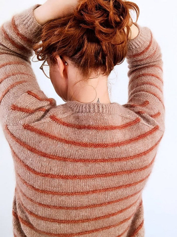 Strickpaket Bridget Sweater - Kolibri by Johanna