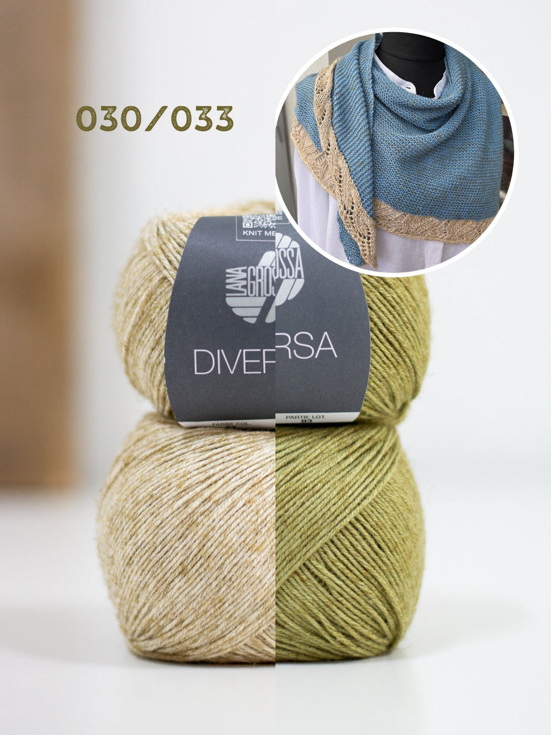 Strickpaket Lizas Tuch Tender Vine - Diversa