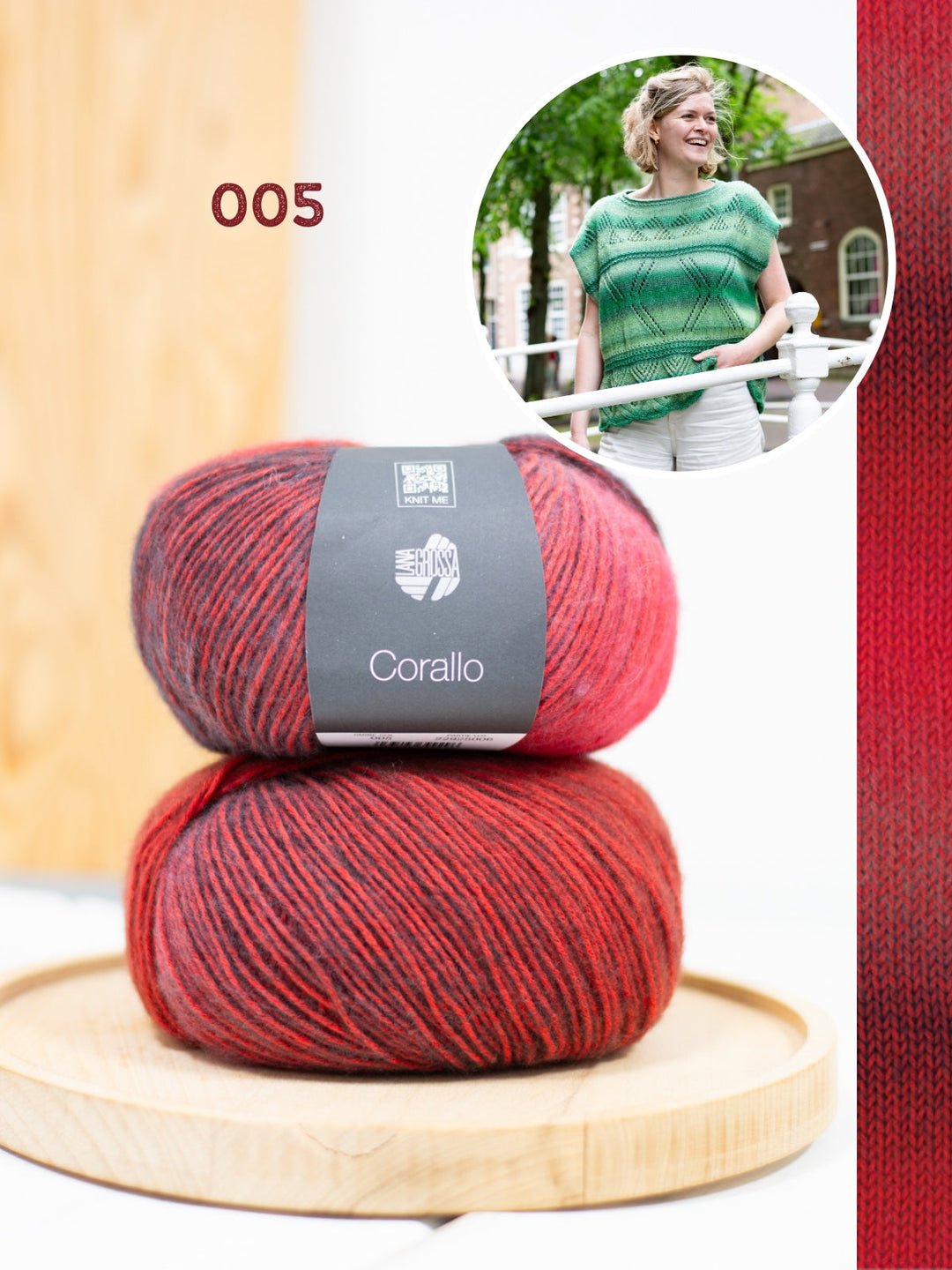 Strickpaket Meadow Ajour Top
