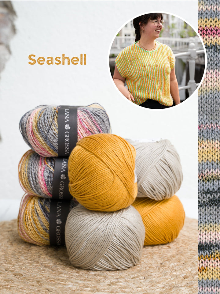 Strickpaket Rippenshirt Torto Glamcot