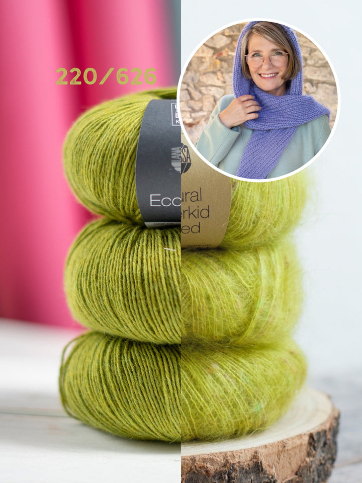 Strickpaket Cappuccio Kapuzenschal