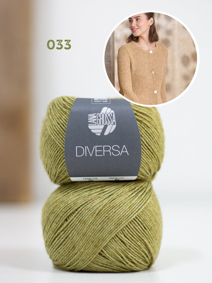 Strickpaket Diversa Peplum Jacke