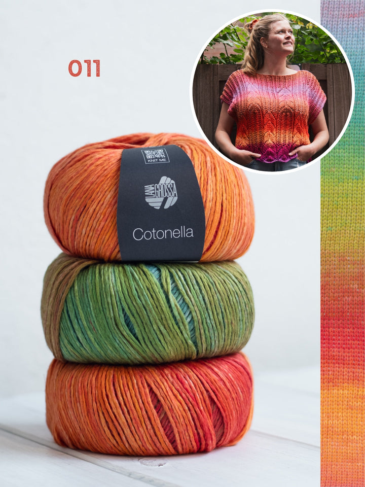 Strickpaket Sunset Ajour Top