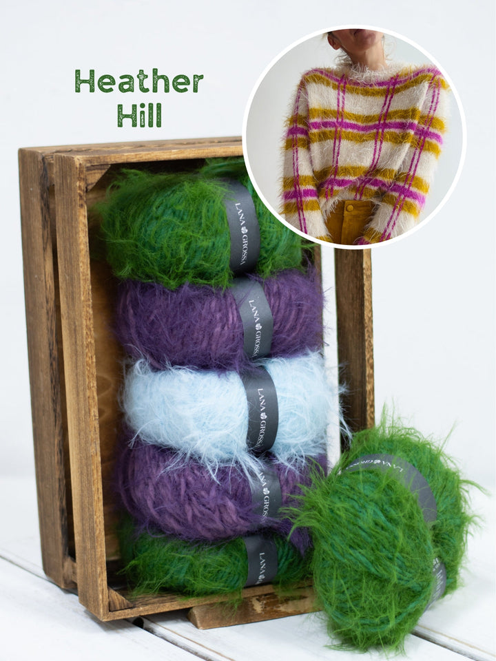 Strickpaket Ceallaigh Sweater Basta - Kolibri by Johanna
