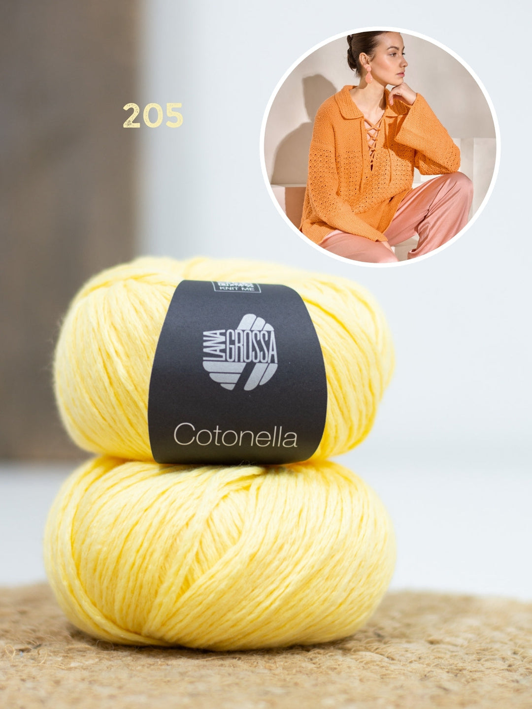 Strick- und Häkelpaket Cotonella Pullover