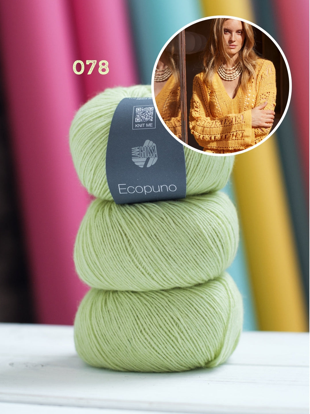 Häkelpaket Ecopuno Tunika