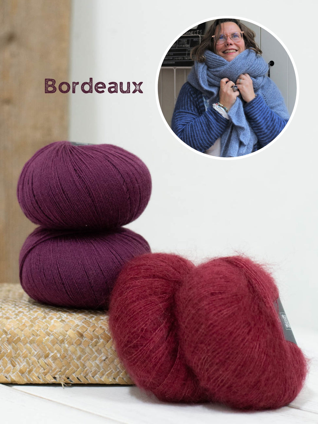 Strickpaket 'Kolding' Schal Chris Berlin