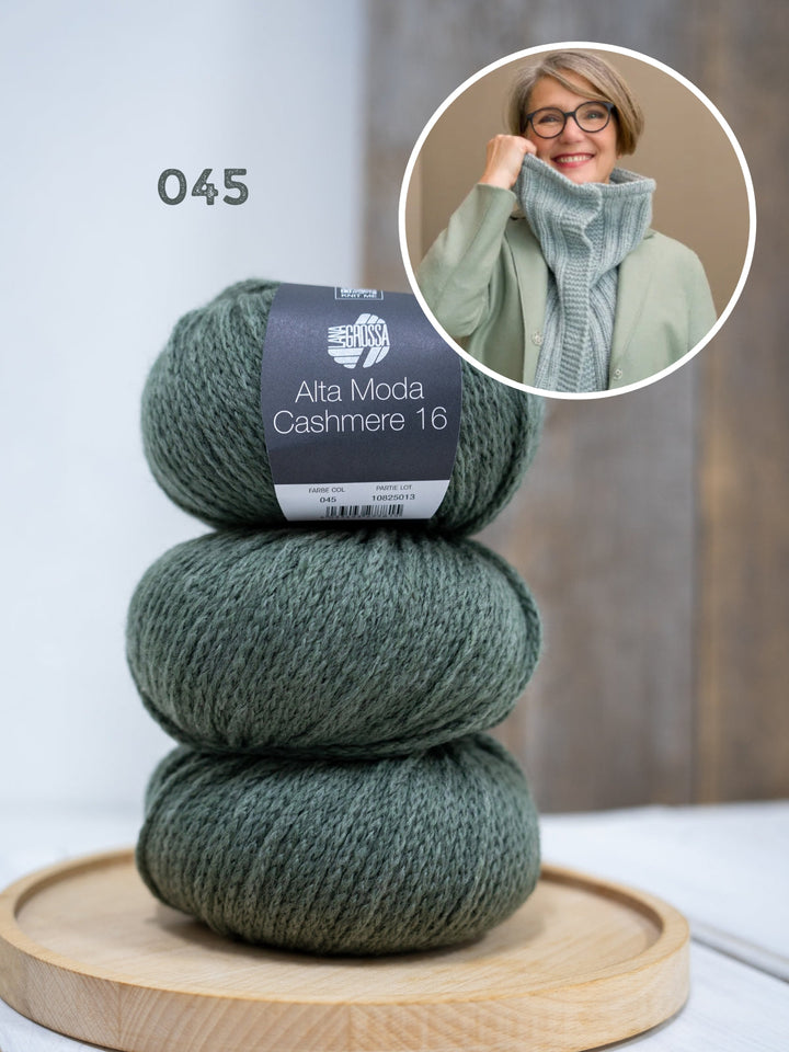 Strickpaket Offener Loop-Schal – Tanja Steinbach