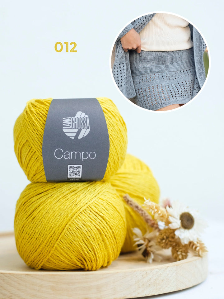 Strickpaket Campo Rock mit Ajourmuster