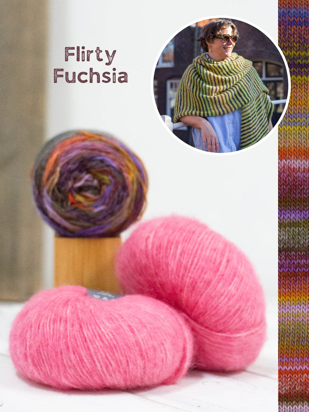 Strickpaket Sweetheart Tuch XXL