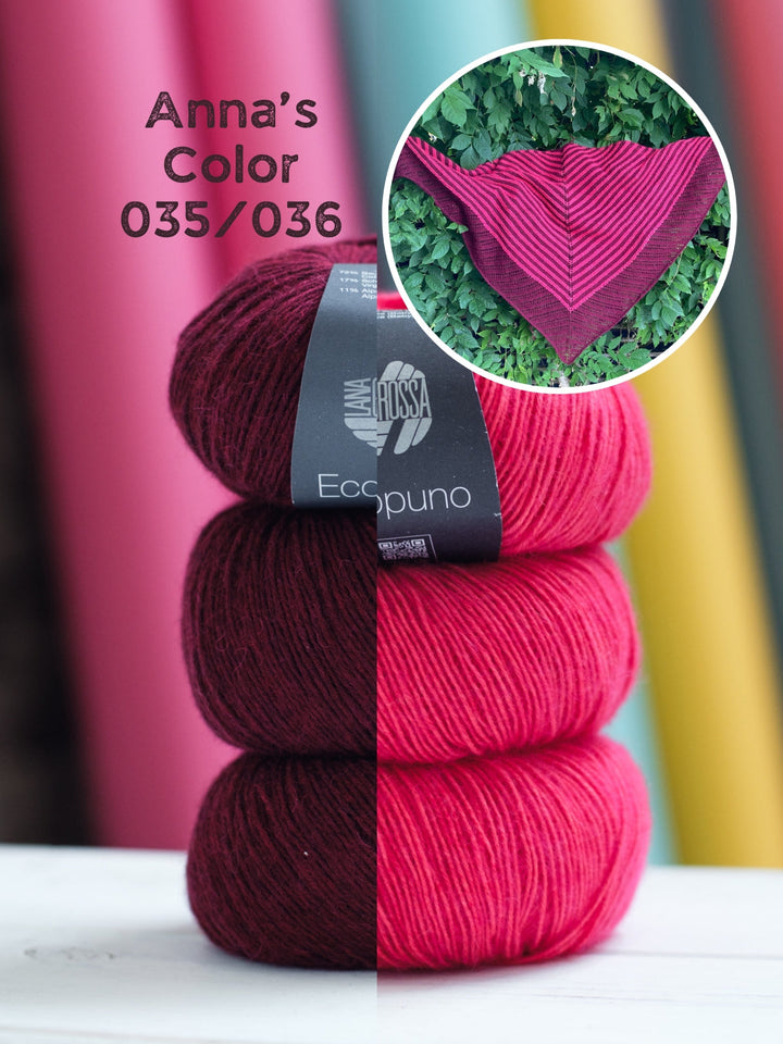 Strickpaket Tuch Knotten - Joél Joél