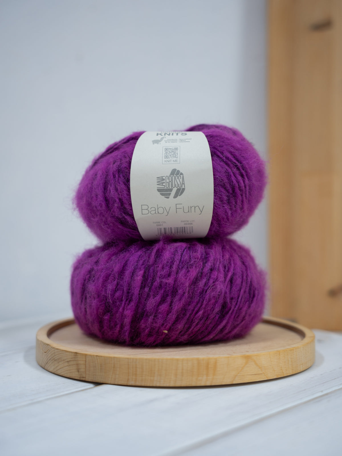 Baby Furry 001 Dunkelfuchsia