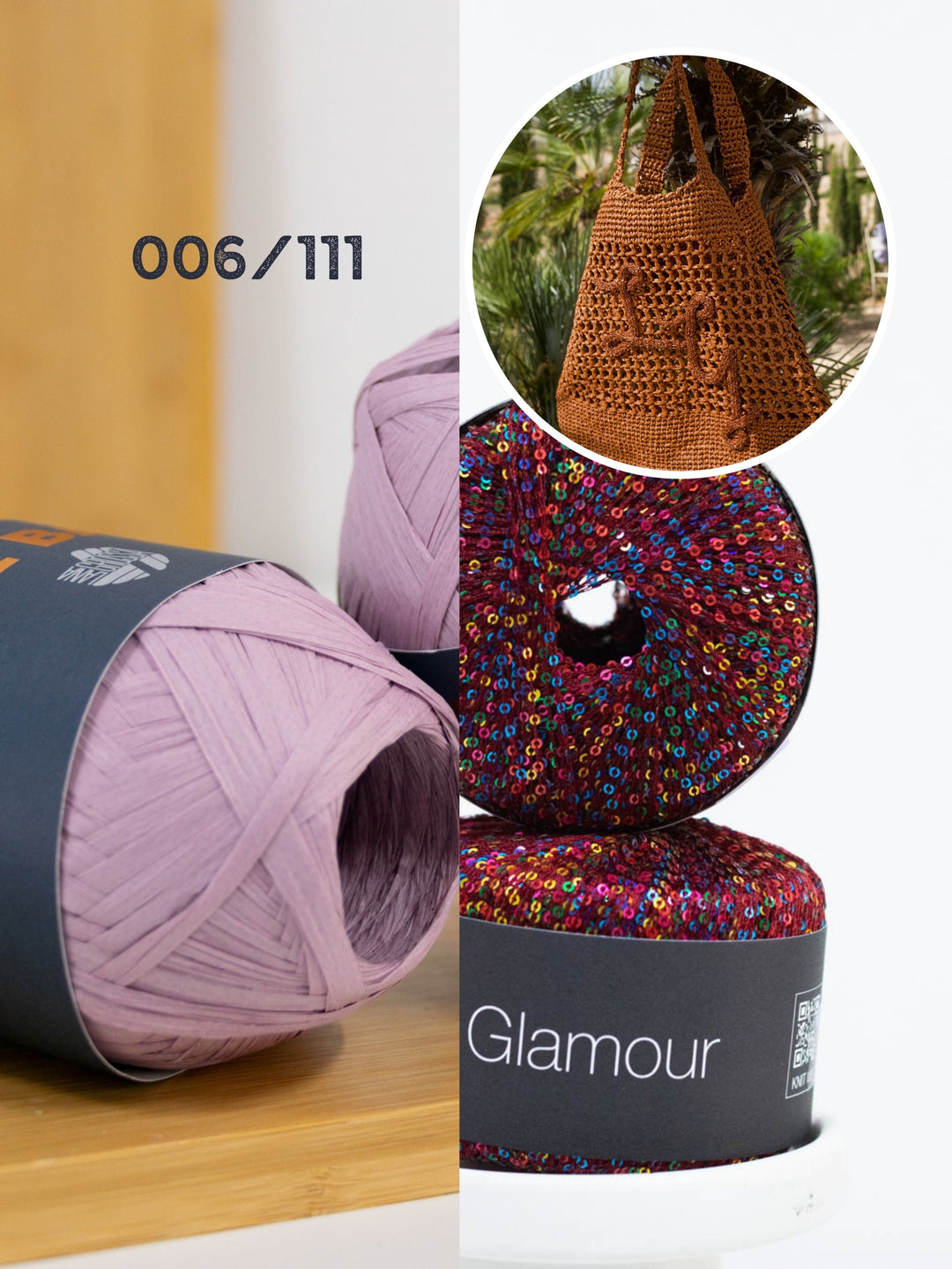 Häkelpaket The Bast Glamour Shopper