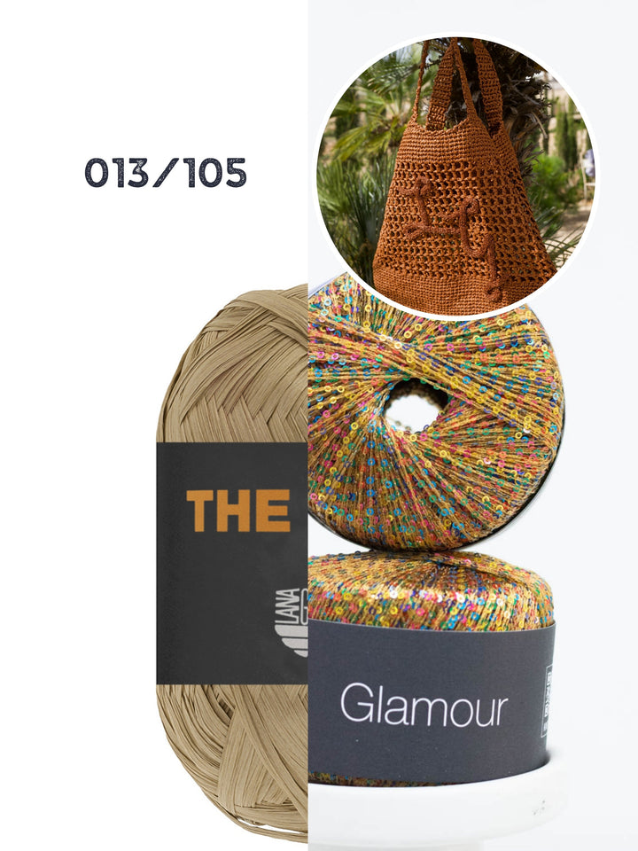 Häkelpaket The Bast Glamour Shopper