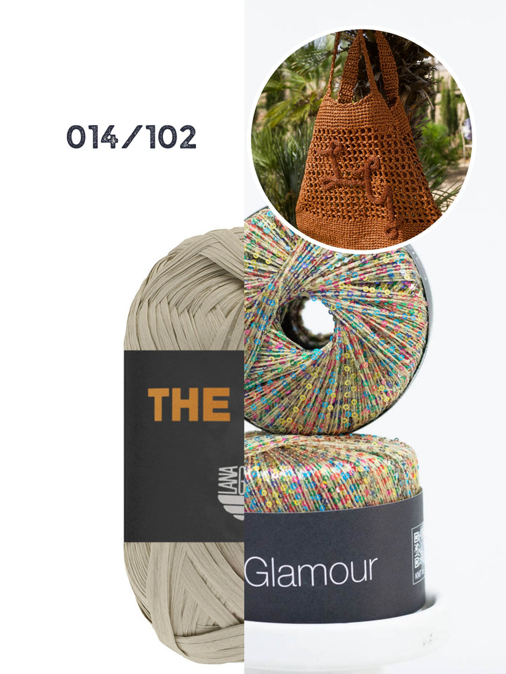 Häkelpaket The Bast Glamour Shopper