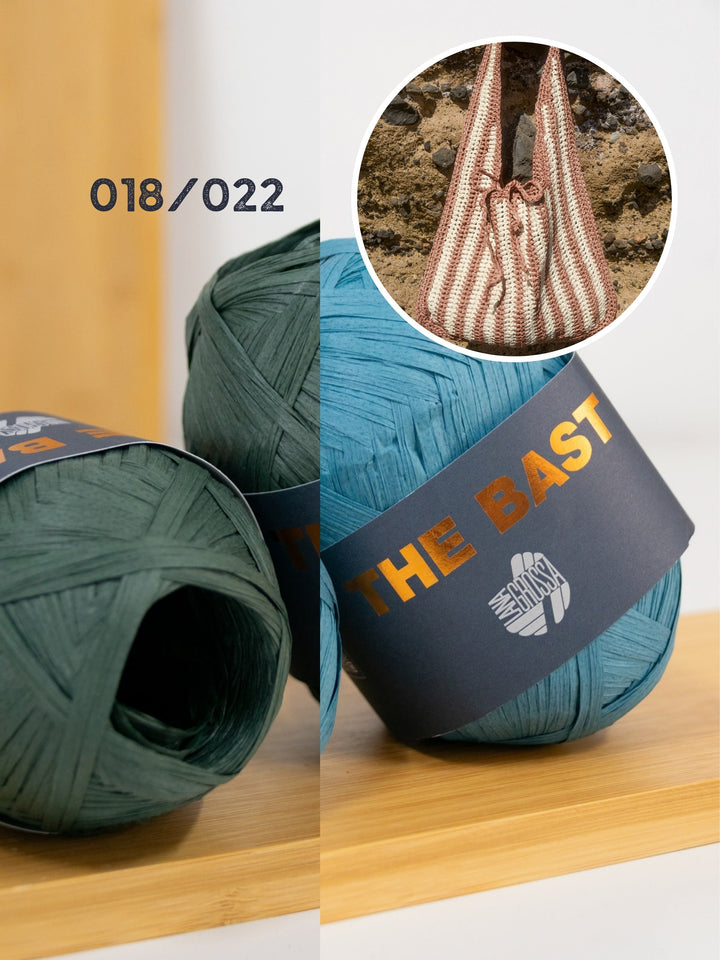 Häkelpaket The Bast Shopper Streifen