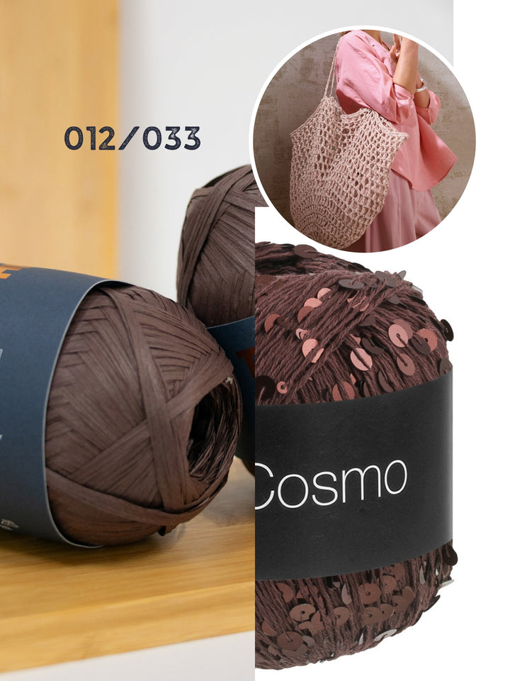 Häkelpaket The Bast Cosmo Netztasche