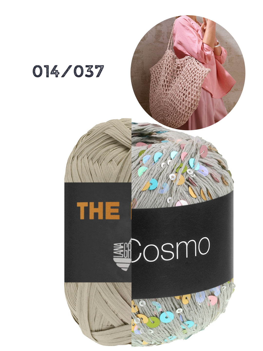 Häkelpaket The Bast Cosmo Netztasche