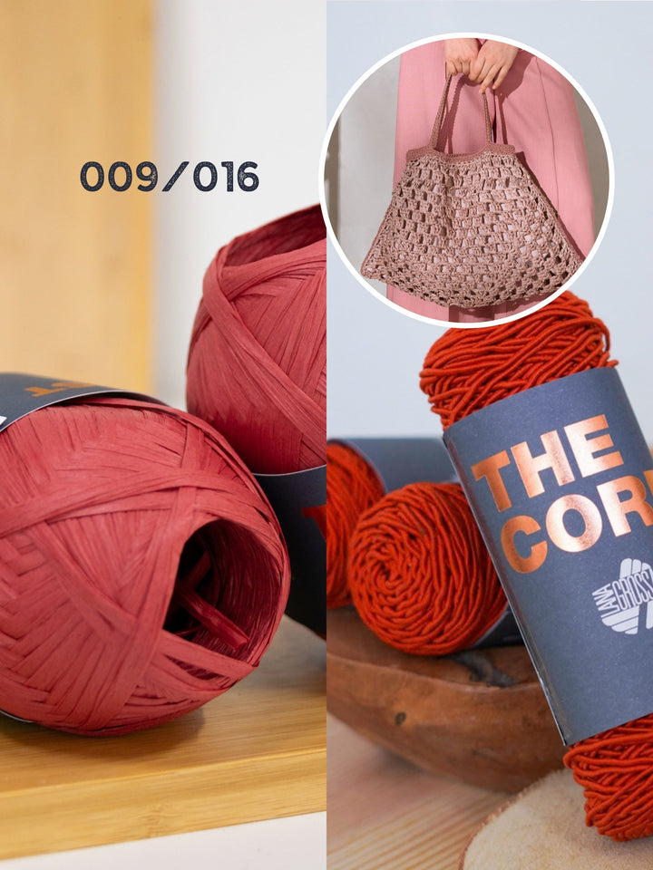 Häkelpaket The Bast The Core Granny Square Shopper