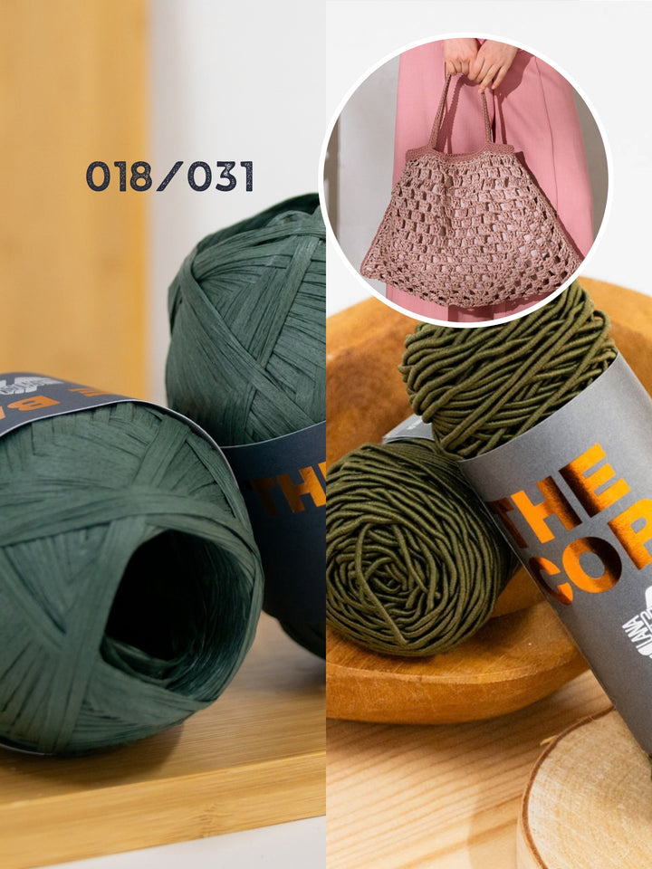 Häkelpaket The Bast The Core Granny Square Shopper