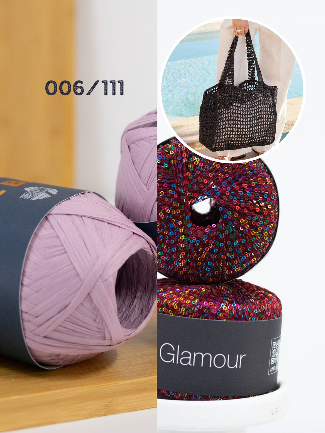 Häkelpaket The Bast Glamour Shopper