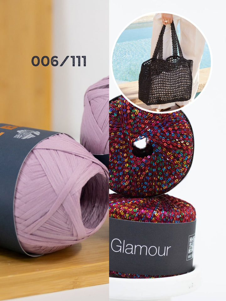 Häkelpaket The Bast Glamour Shopper