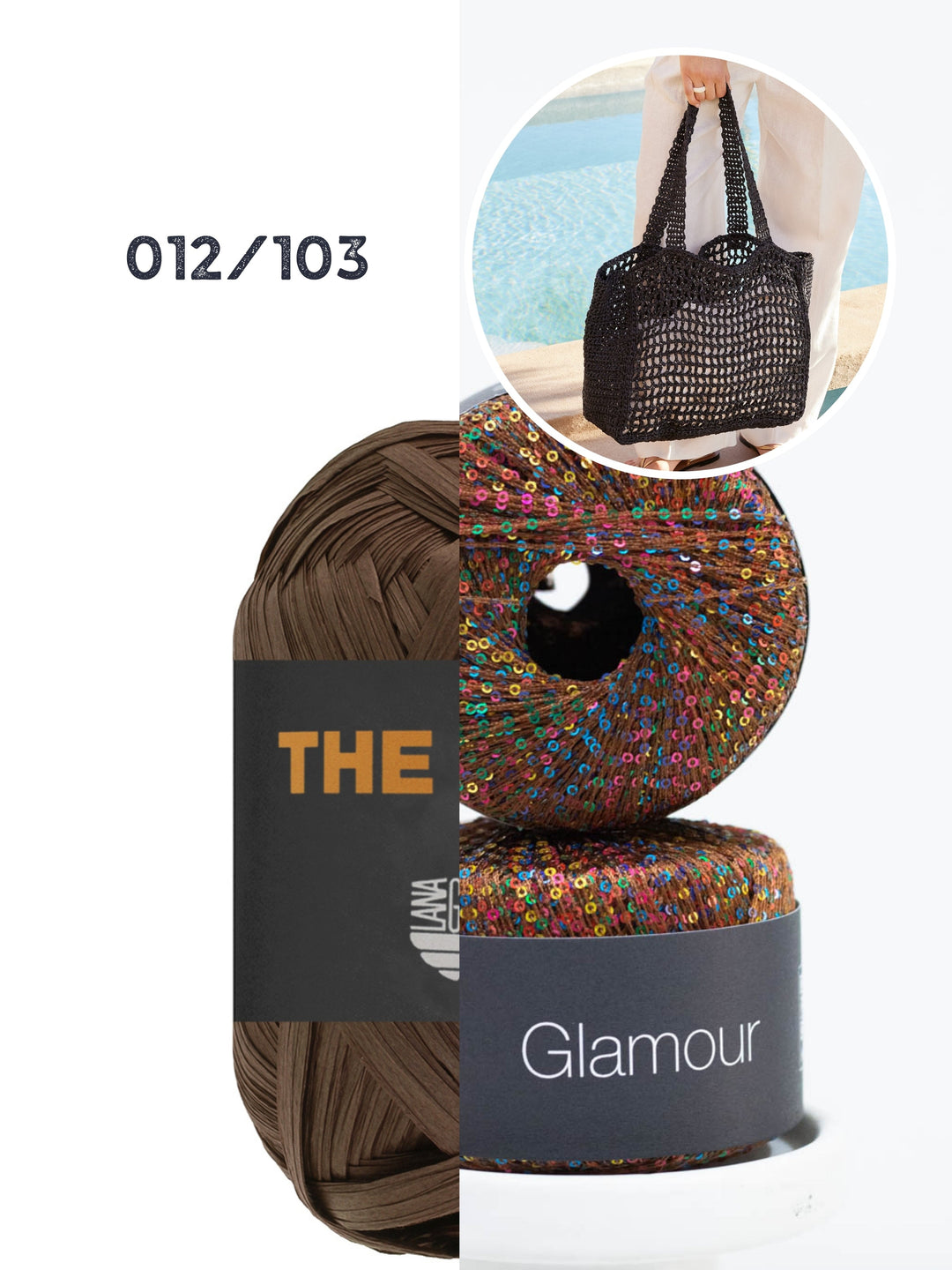 Häkelpaket The Bast Glamour Shopper