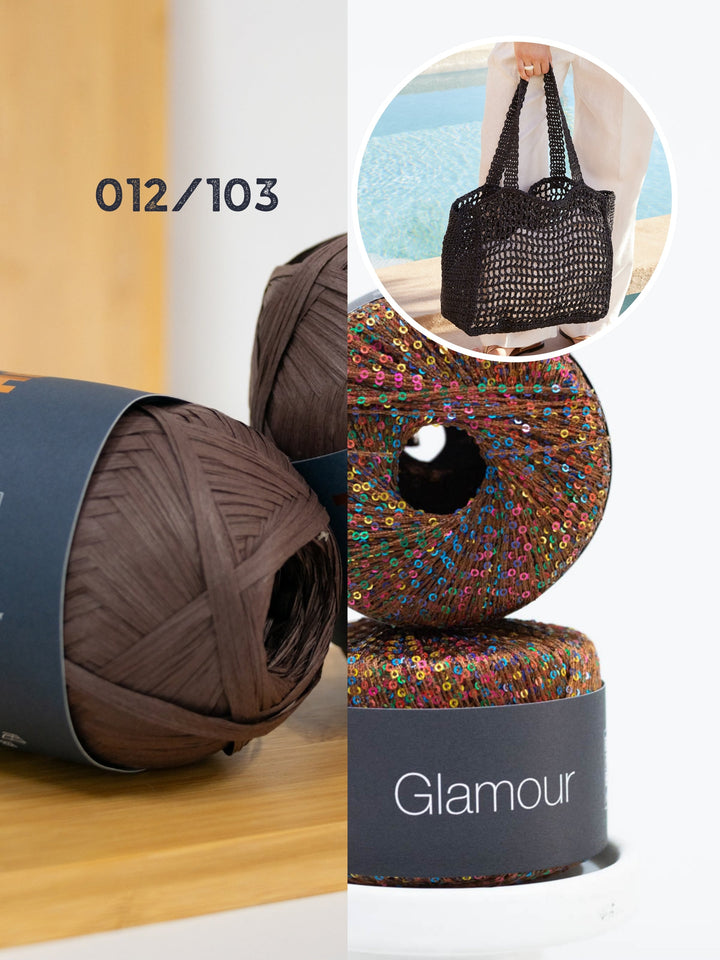 Häkelpaket The Bast Glamour Shopper