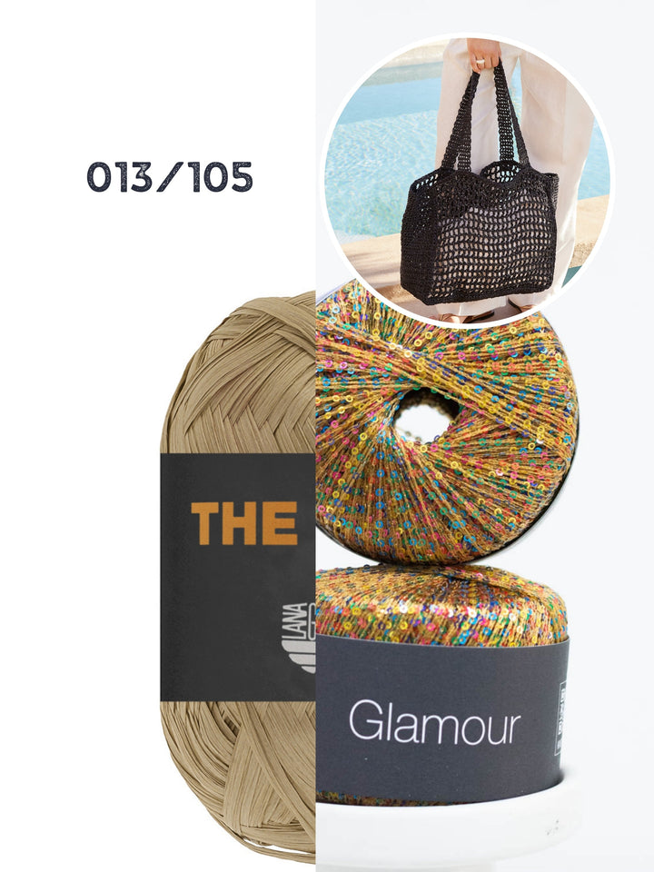 Häkelpaket The Bast Glamour Shopper