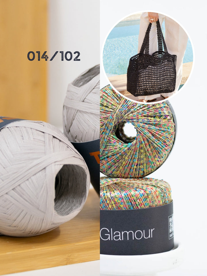 Häkelpaket The Bast Glamour Shopper