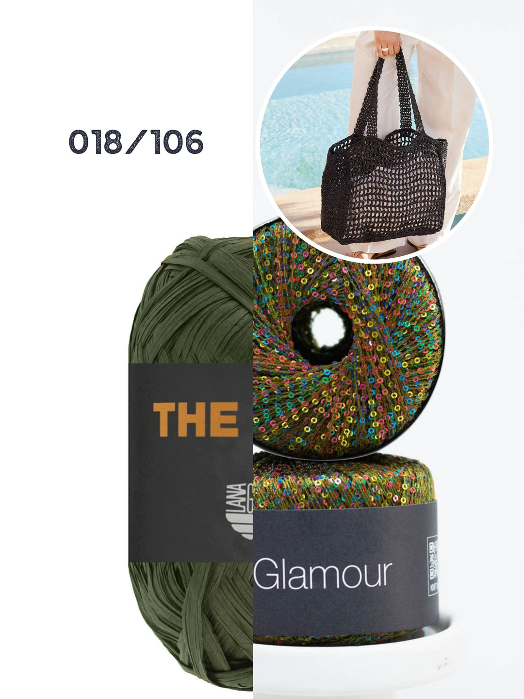 Häkelpaket The Bast Glamour Shopper