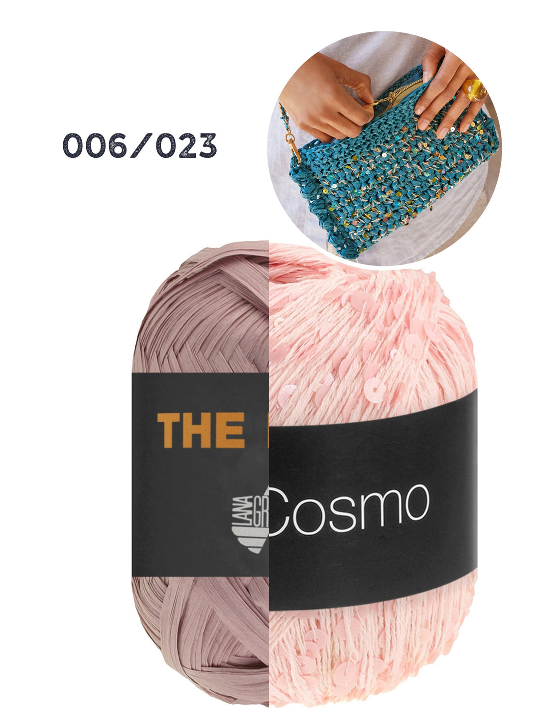 Häkelpaket The Bast Cosmo Clutch