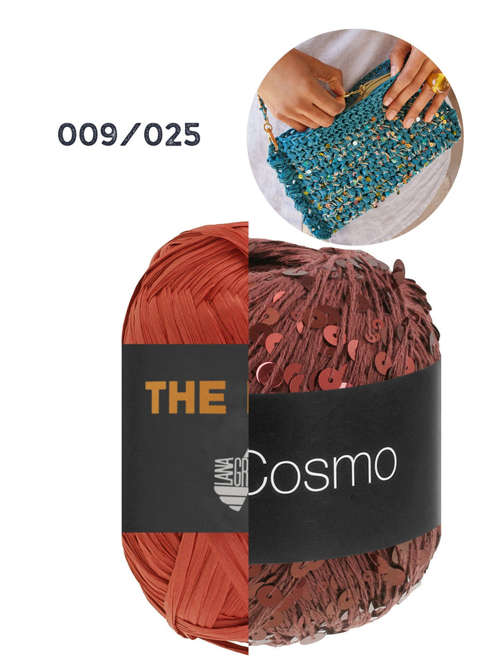 Häkelpaket The Bast Cosmo Clutch