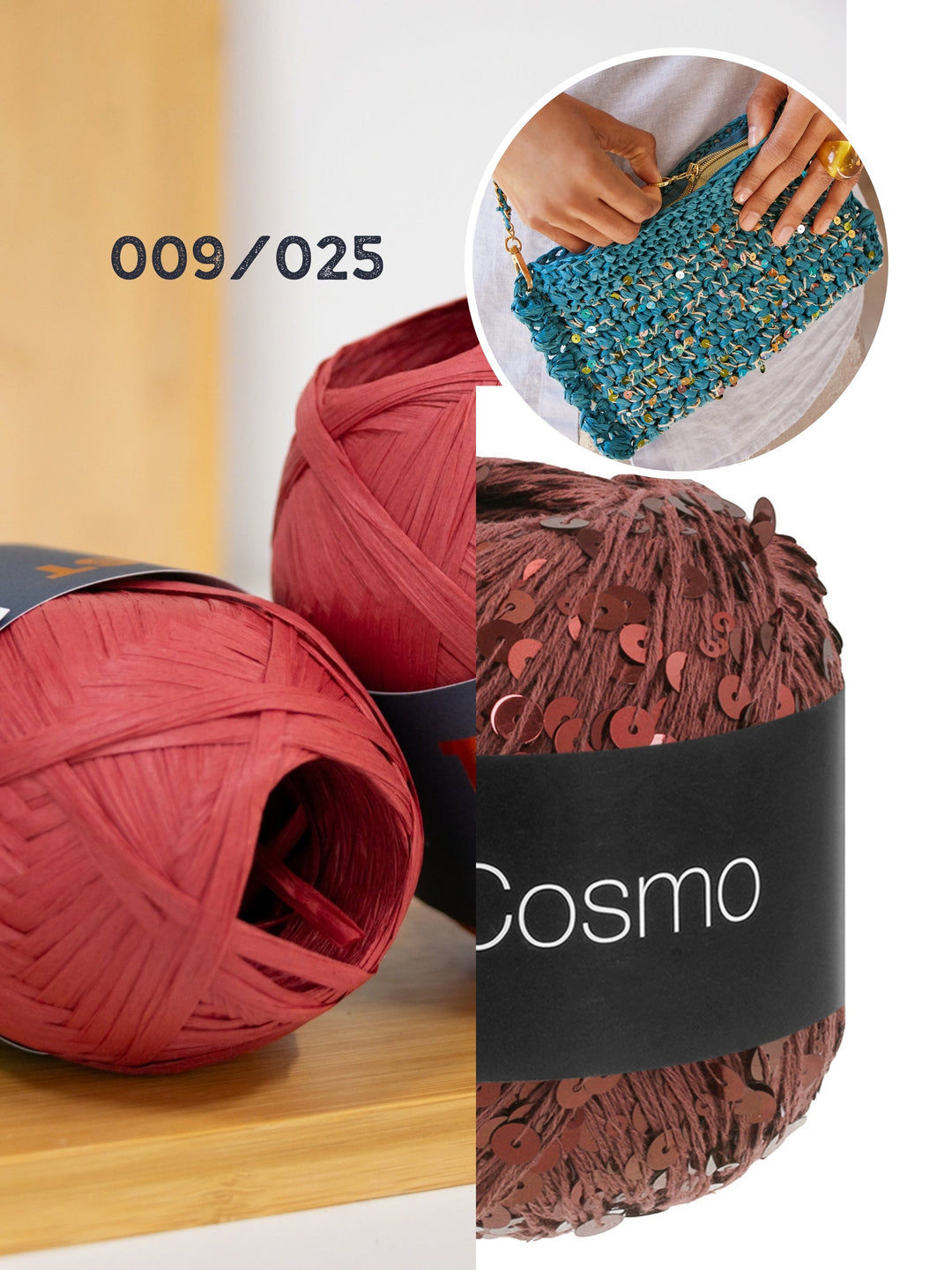 Häkelpaket The Bast Cosmo Clutch