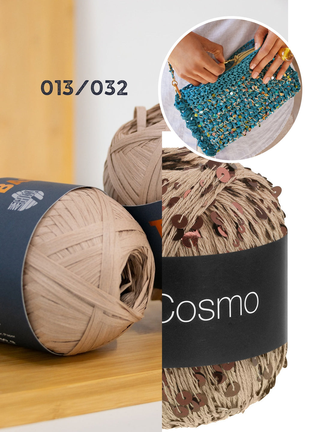 Häkelpaket The Bast Cosmo Clutch