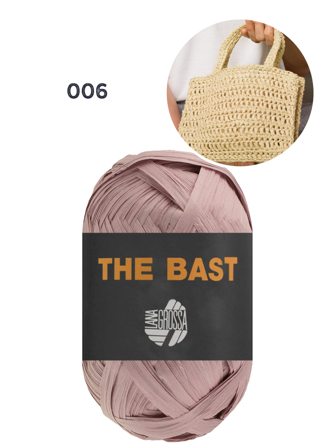 Häkelpaket The Bast Paperbag
