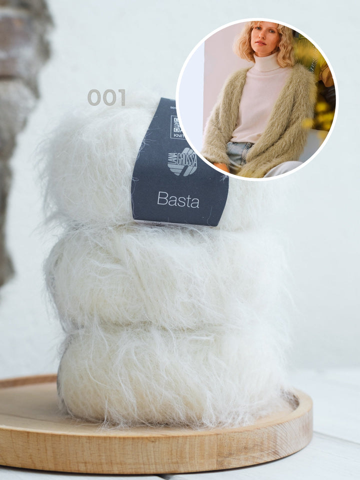 Strickpaket Basta Puscheljacke