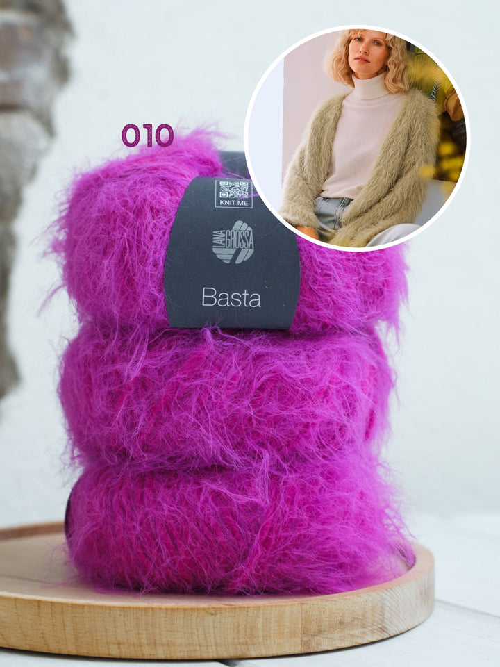 Strickpaket Basta Puscheljacke