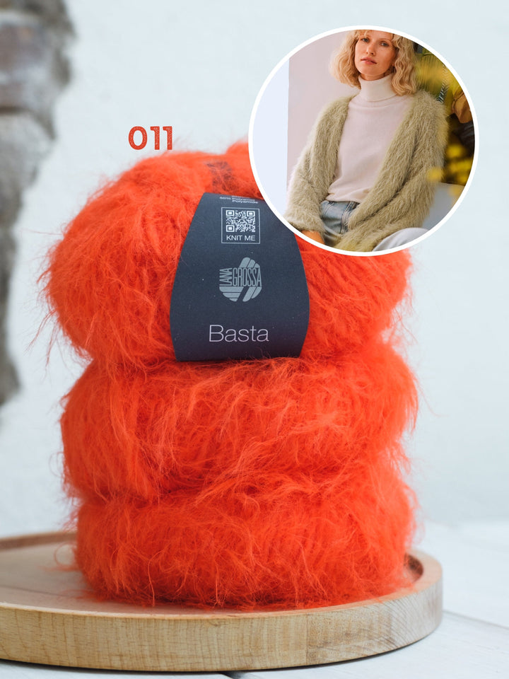 Strickpaket Basta Puscheljacke