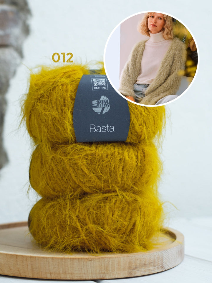 Strickpaket Basta Puscheljacke