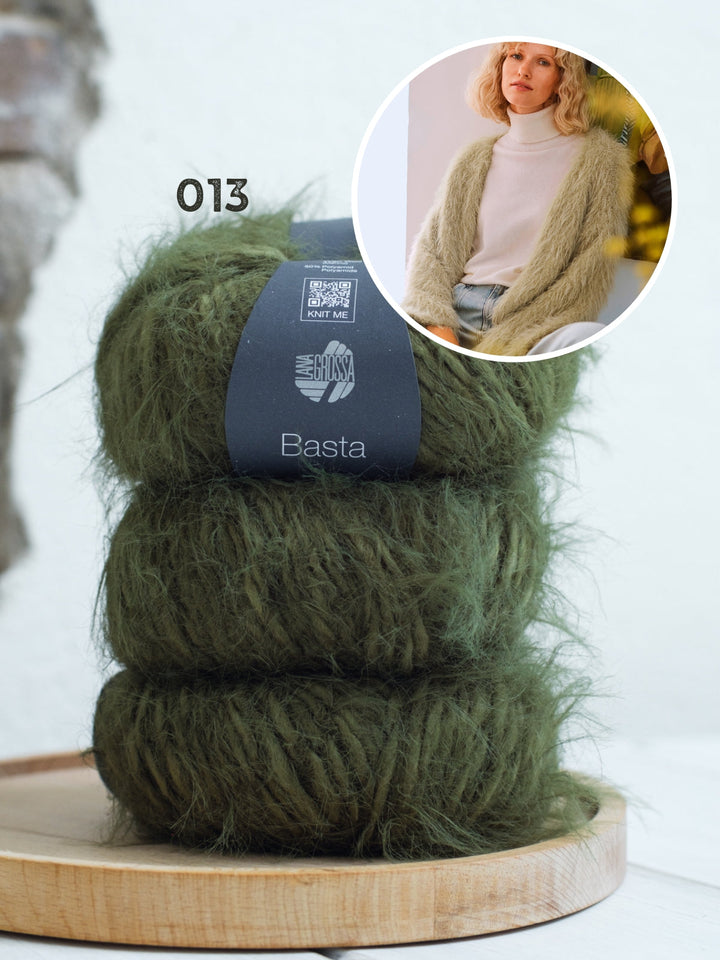 Strickpaket Basta Puscheljacke