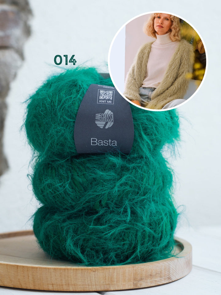 Strickpaket Basta Puscheljacke
