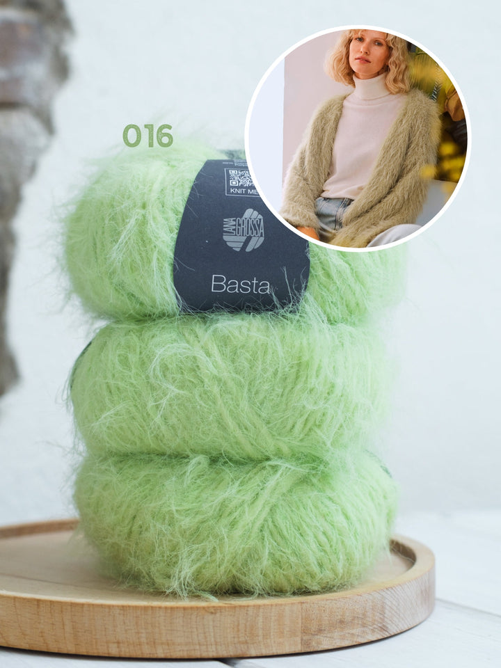 Strickpaket Basta Puscheljacke