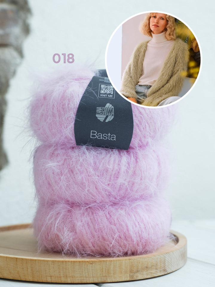 Strickpaket Basta Puscheljacke